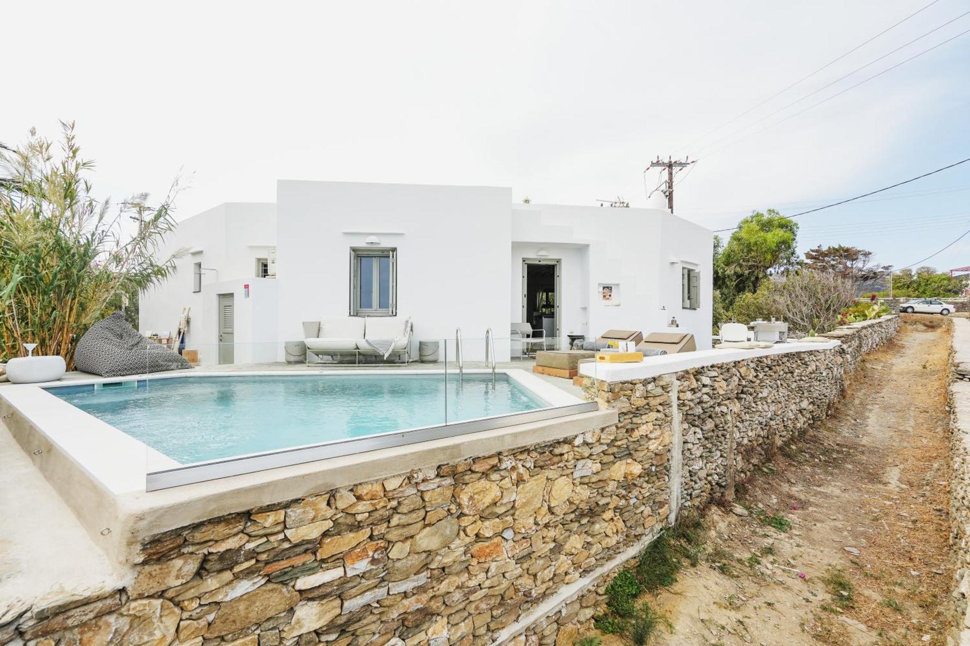Villa Arades Sifnos With Private Pool Аполония Екстериор снимка