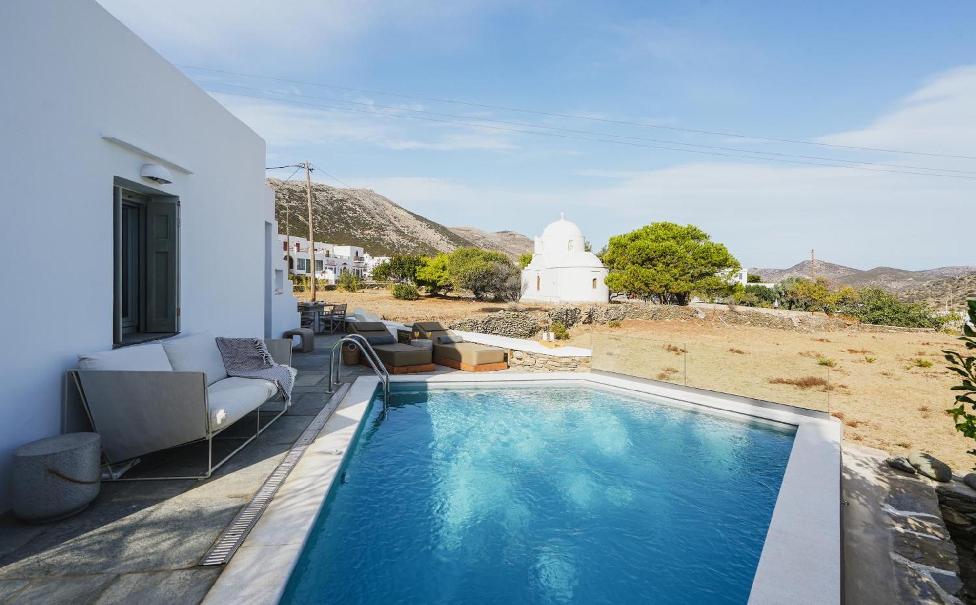 Villa Arades Sifnos With Private Pool Аполония Екстериор снимка